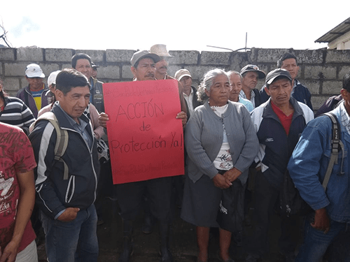 Morador de San Pablo de Amalu00ed exige acciu00f3n de protecciu00f3n