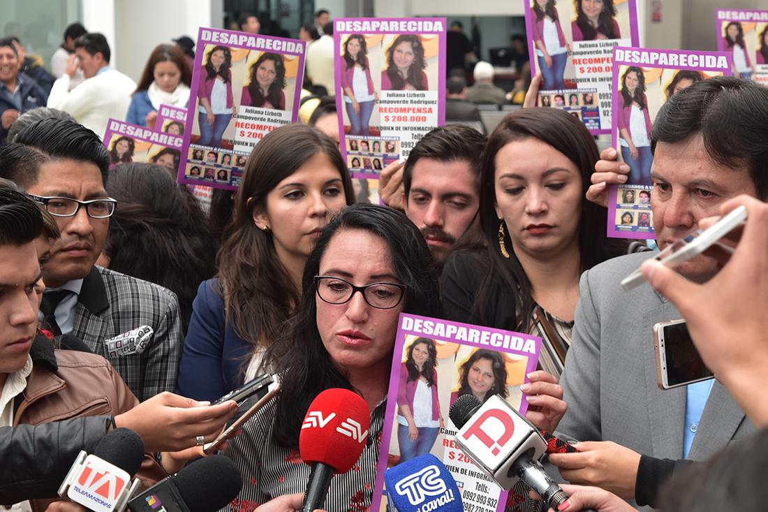 Elizabeth Rodru00edguez lleva buscando a Juliana desde hace 6 au00f1os y cuatro meses.